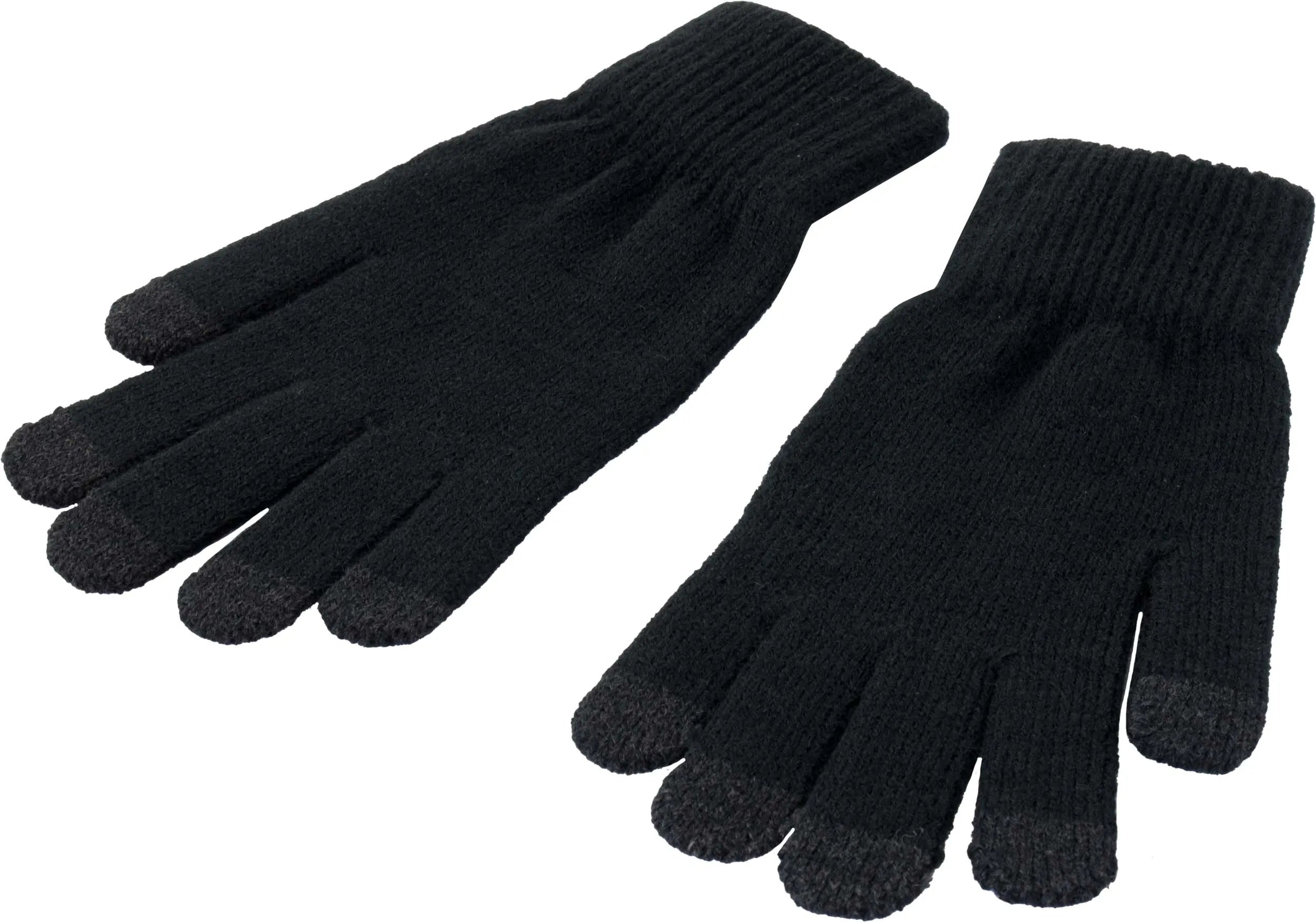 Warm Unisex Screengloves Smartphone Gloves Black