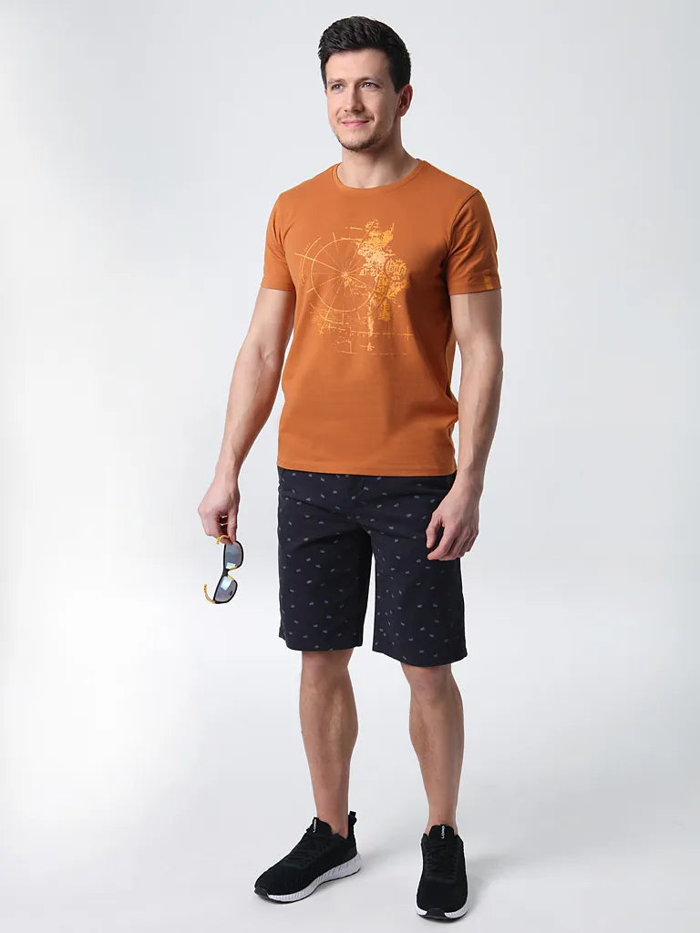 Pánske šortky Loap vahdel blue m