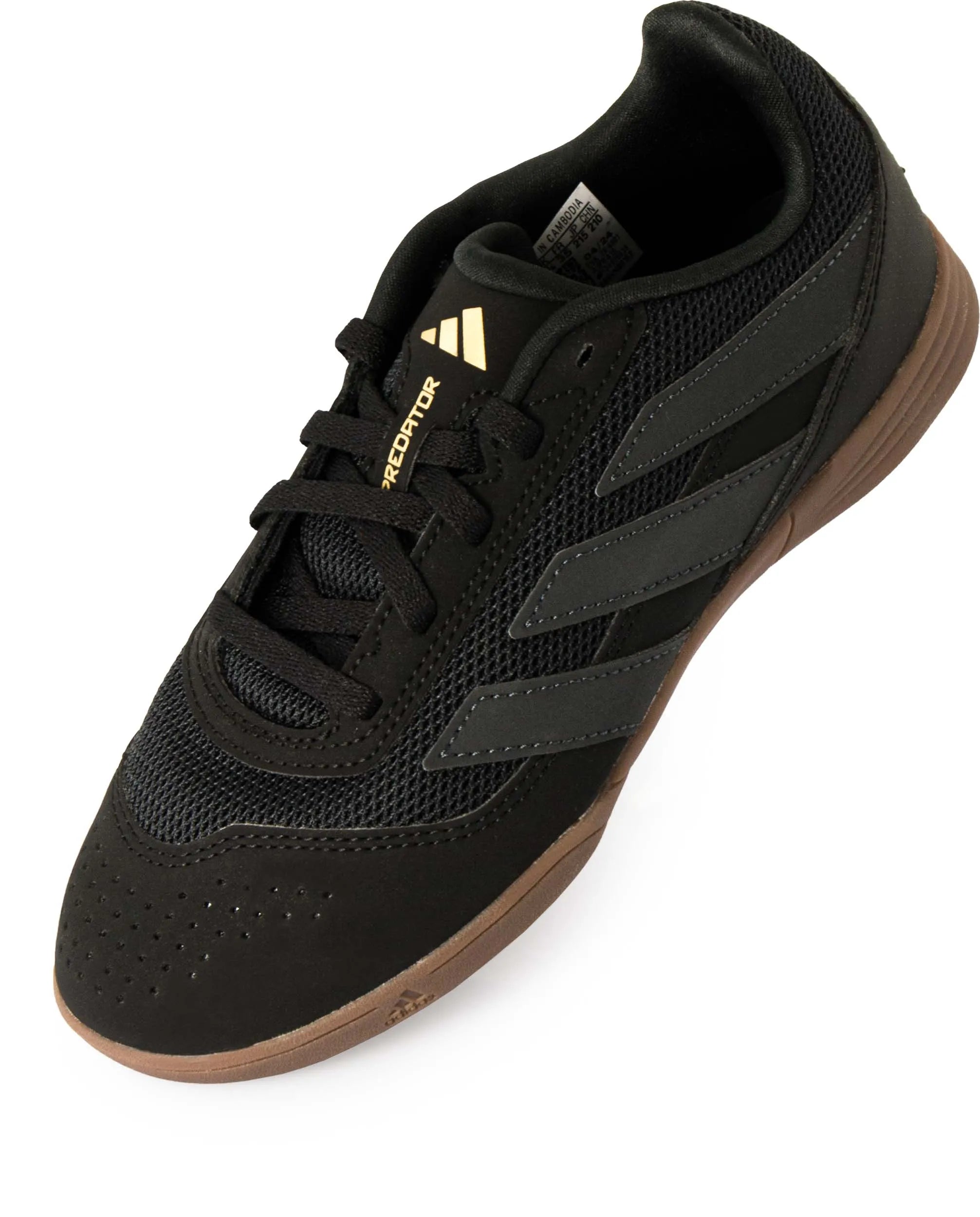 Scarpe da interni Adidas Jr Predator Club Indoor Sala Nere