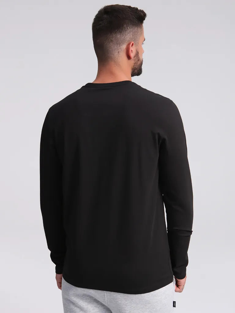 T-shirt męski Loap Allonzo czarny