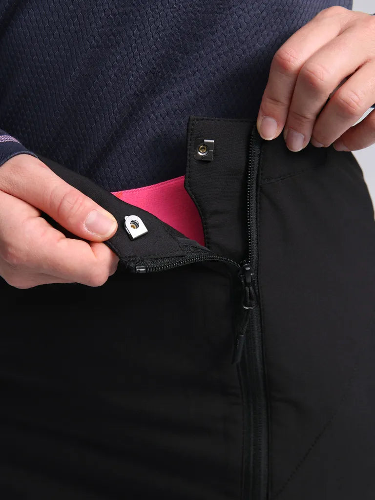 Geïsoleerde damesrok loap urkiss zwart s