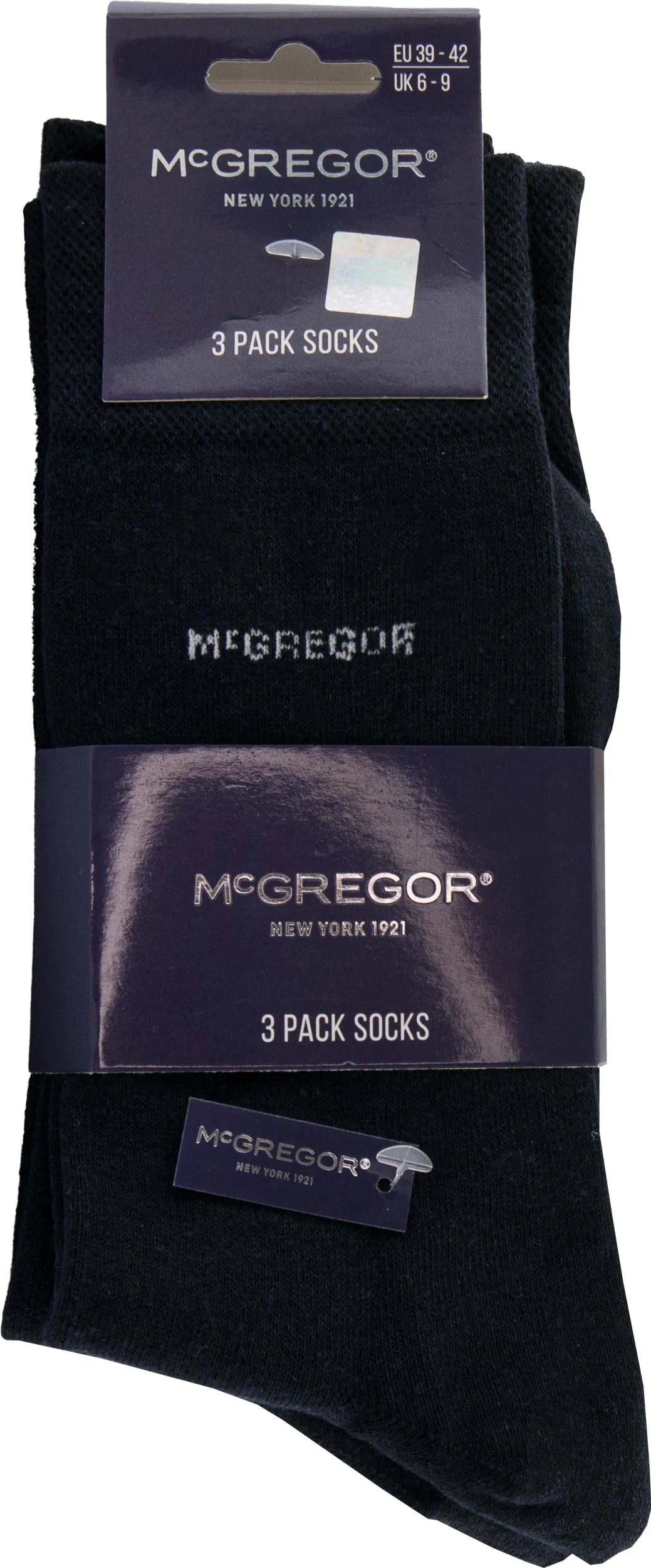 Ponožky Mcgregor 3-pack námornícka modrá 39-42