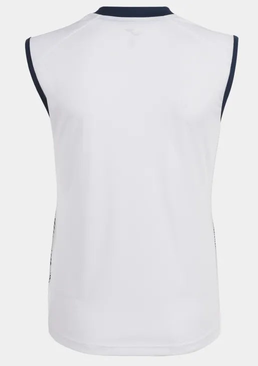 Camisa feminina joma supernova iii sem mangas branco marinho branco/azul xl