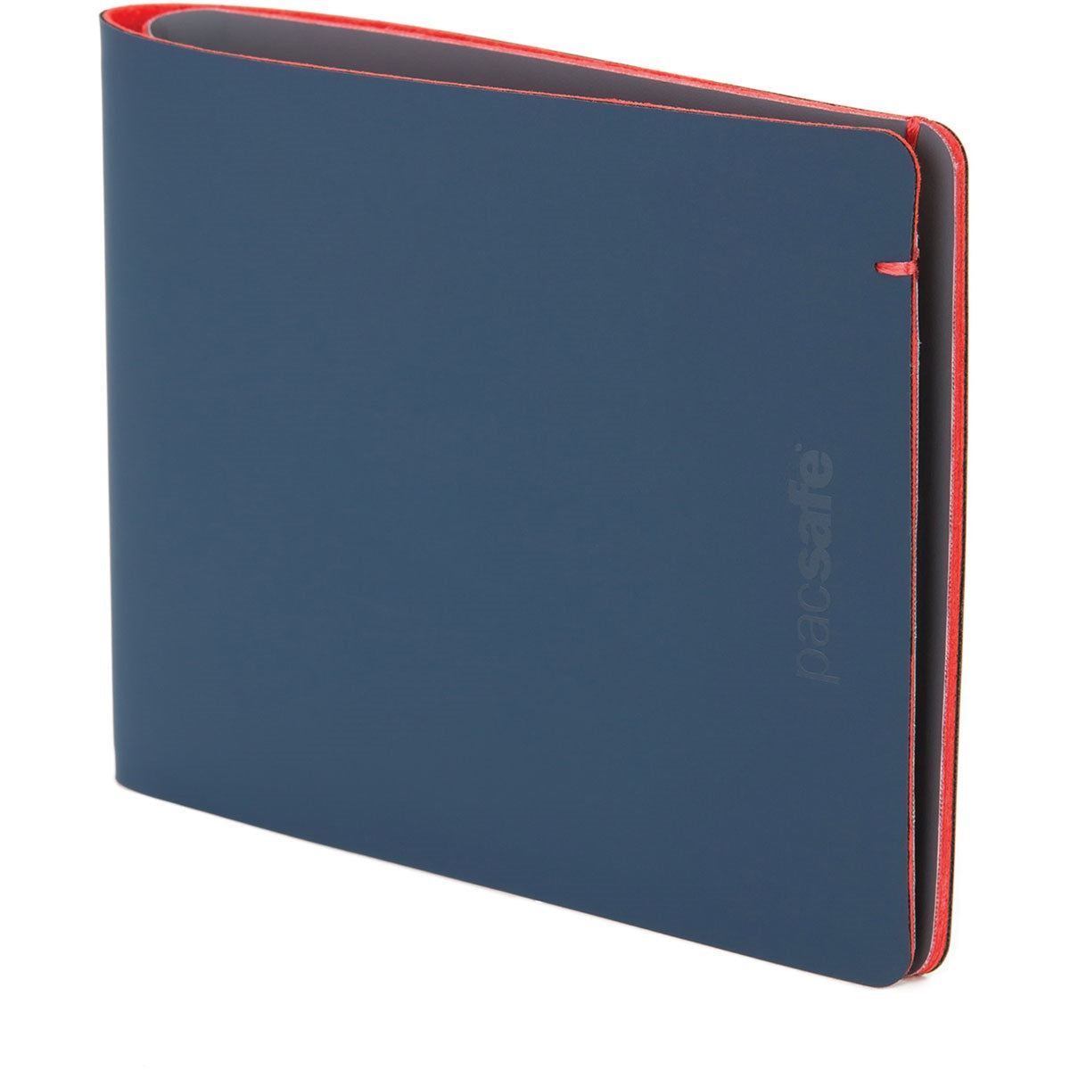 Pacsafe Rfidsafe Tec Bifold Portemonnee Marine/Rood