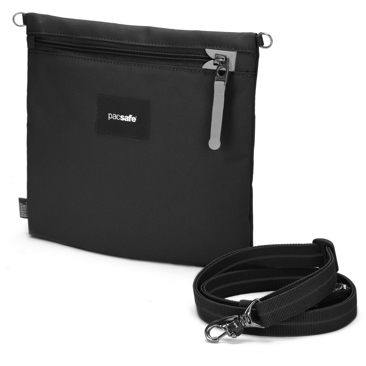 Pacsafe Go Crossbody Pouch Jet Black