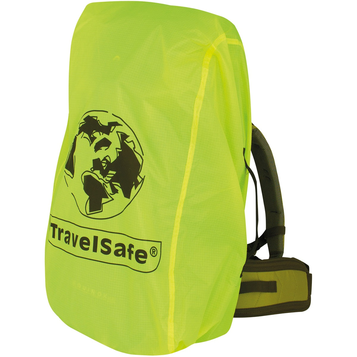 Travelsafe Osłona przeciwdeszczowa/transportowa Combi L Fluor Yellow