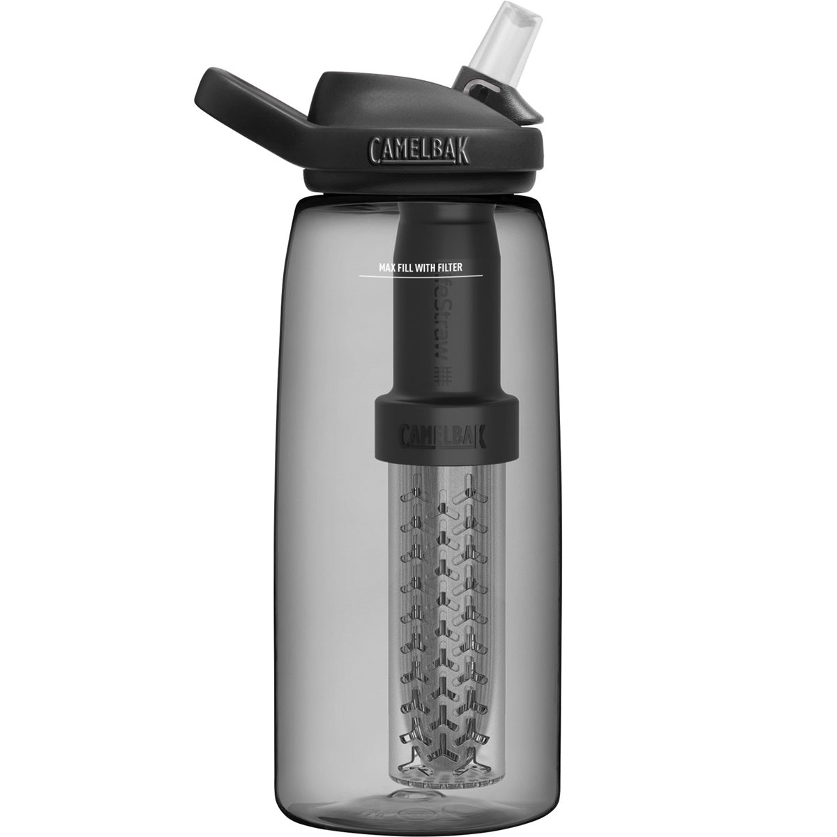 Camelbak Eddy+ 1 L Filtered By Lifestraw Charcoal