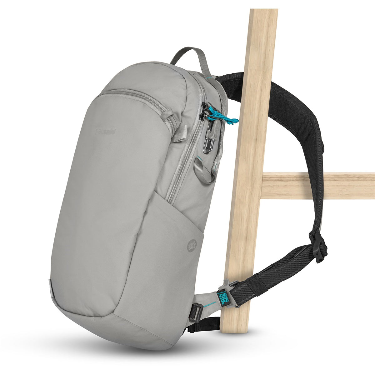 Pacsafe Eco 12l Sling Backpack Econyl Gravity Gray
