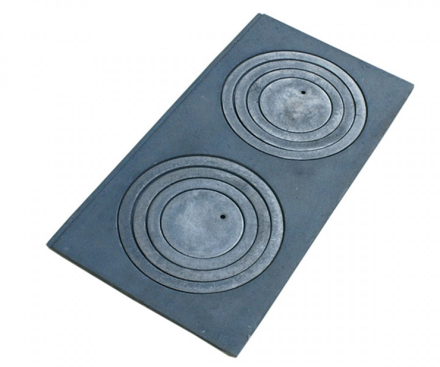 Placa din fonta 2 orificii 63*31,5cm