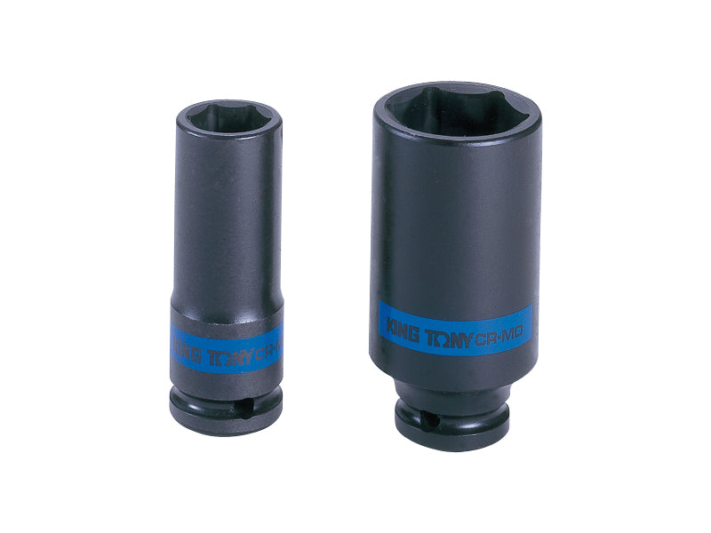 Long Impact Socket 6-punkts 1/2'' 24mm