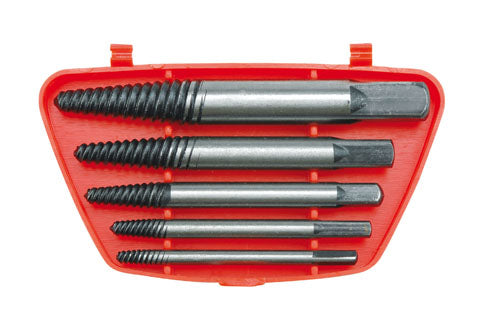 Extractors voor gebroken schroeven 5 stuks
