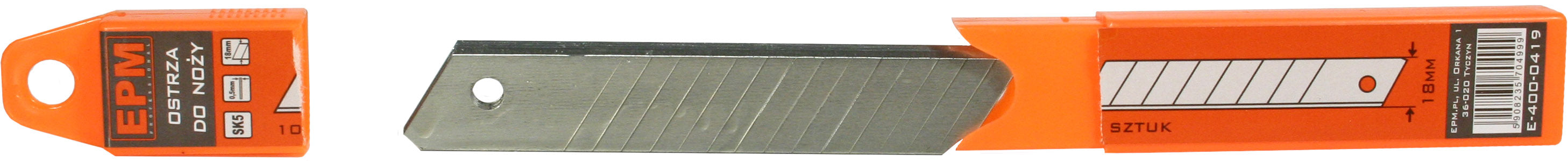 18mm čepele 10 kusů