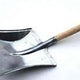 Dust Pan Short Wooden Handle