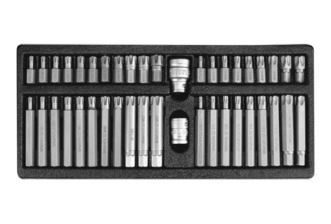 Sleutelset 42 stuks Ribe Torx Beveiliging