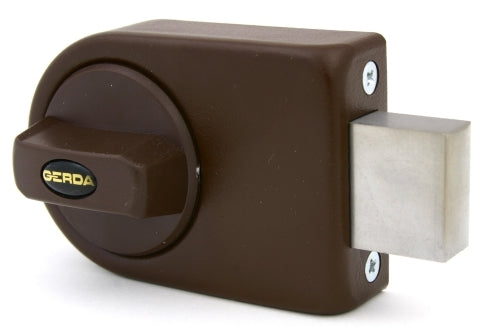 Gerda Cerradura De Superficie 3 Llaves Zn-100 Grafito