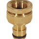Connector With Internal Thread Brass 1/2''-3/4''
