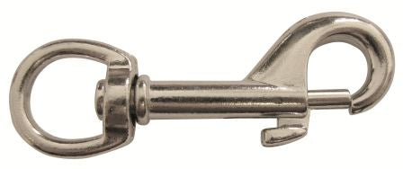 Nickel-plated Snapping Hook 53mm