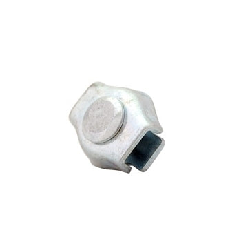 Single Galvanized Saddle Rope Clamp 4mm
