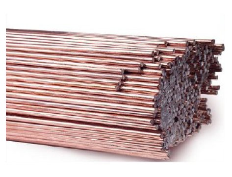 Schweißstab. Verkupfert 4,00*1000mm Spg1 Verpackung 10kg