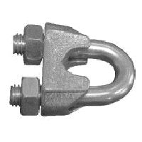 Galvanized Rope Clamp 19mm Din741