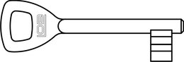 Ar03 Fingertip Key No. 10m