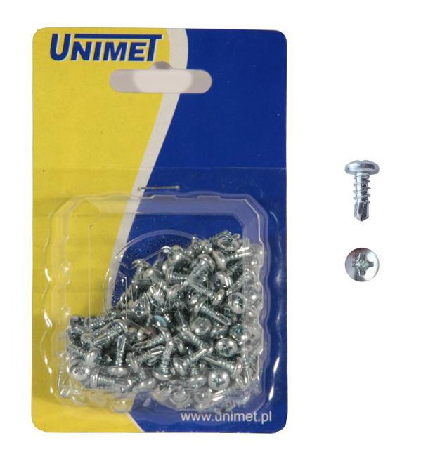 Galvanized Self-drilling Screw 3.5*9.5mm Blister-200pcs.