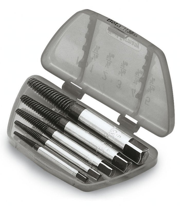 Set Of Extractors For Broken Screw 5 Pcs