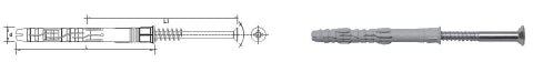 Frame Download With Cross-head Screw 10*180mm