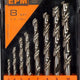 Set Burghie Hss Pentru Metal 3-10mm 8 Buc.