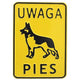 Board 15*20cm Attention Dog