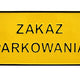 15*29cm No Parking Board