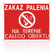 Board 23*29cm No Smoking In The Entire Facility