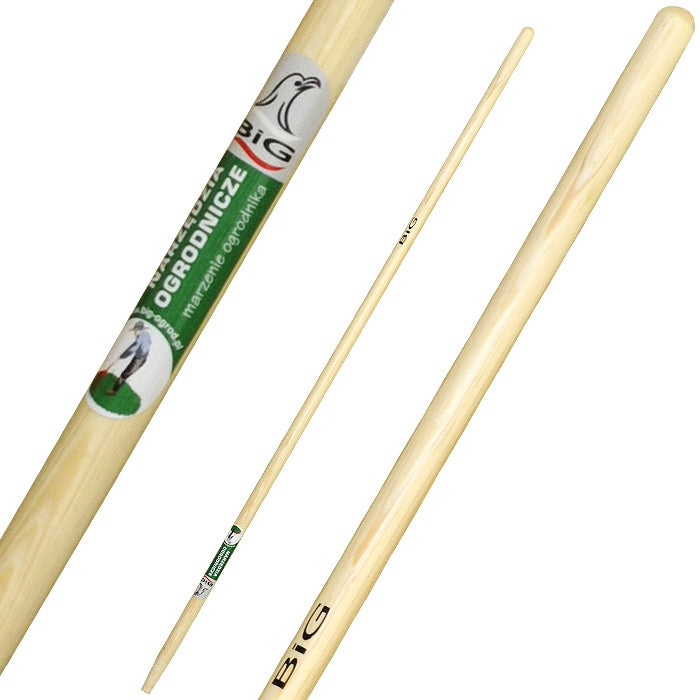 Shank Rake Handle Varnished 130cm