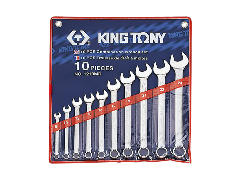Conjunto de chaves combinadas 10 peças 8-24mm