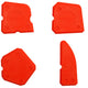 Silicone Spatula Set 4 Pieces