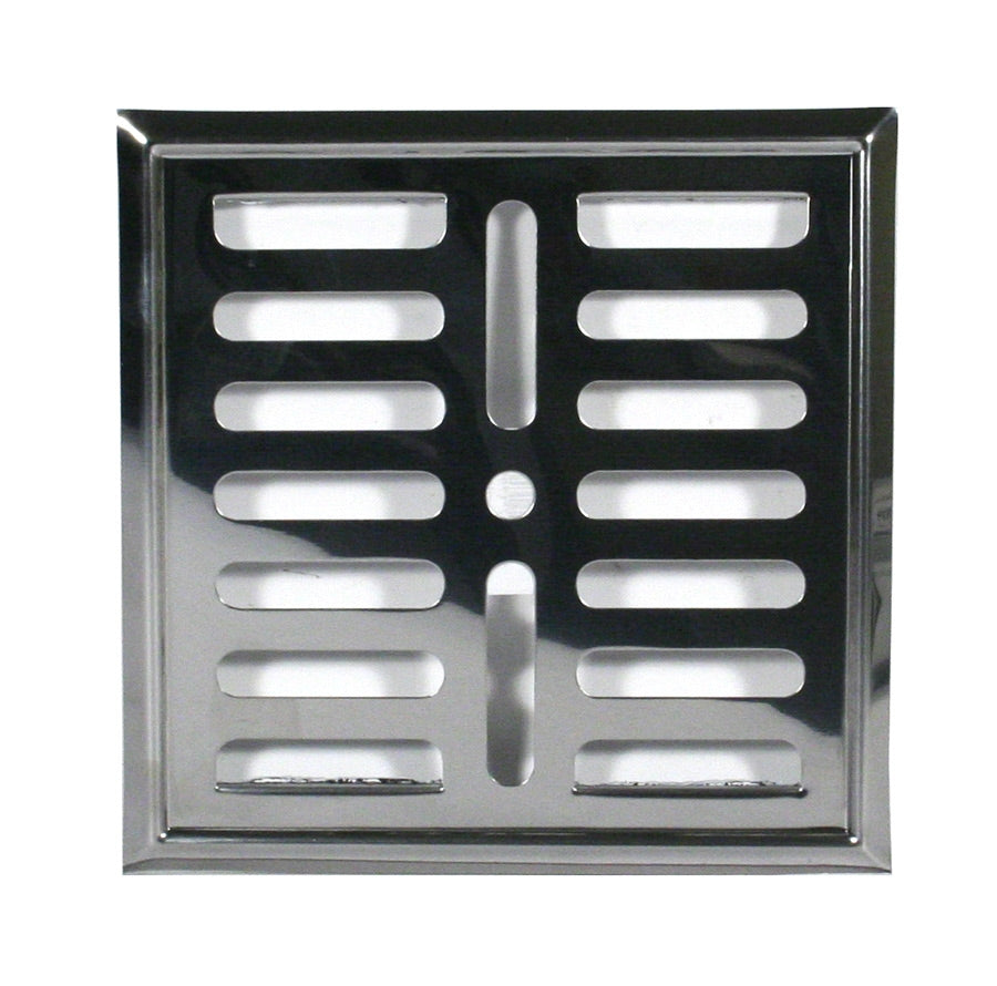 Stainless Steel Grille Sign 14*14cm