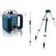 Grl400h roterende laser + Bt170 stativ + Gr240 nivelleringsstav