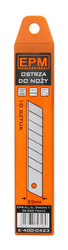 25-mm-Abbrechklingen, 10 Stück