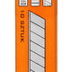 25-mm-Abbrechklingen, 10 Stück