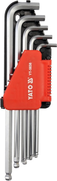 Ball Inch Long Allen Keys 12 Pieces
