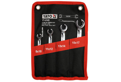 Set Halfopen Open Sleutels 4 Stuks