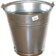 Balde de chapa galvanizada de 12 litros