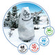 Protective Hood 70*80cm Agro. Print 50g/m2 White Tied