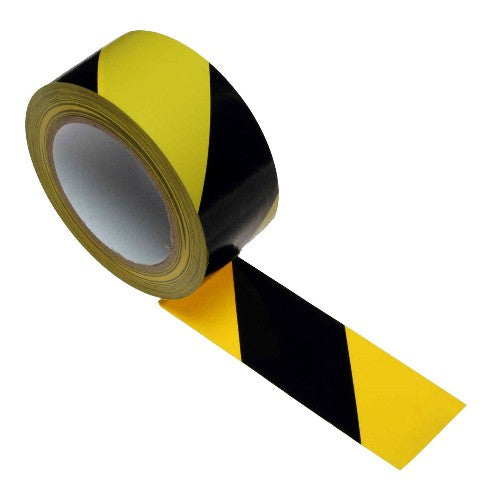 Yellow-black Self-adhesive Warning Tape 48*25m