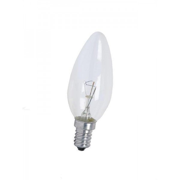 Stötsäker Transparent Ljuslampa 60w E-14