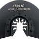 Lame de scie ronde de 88 mm pour outil multifonction Hss