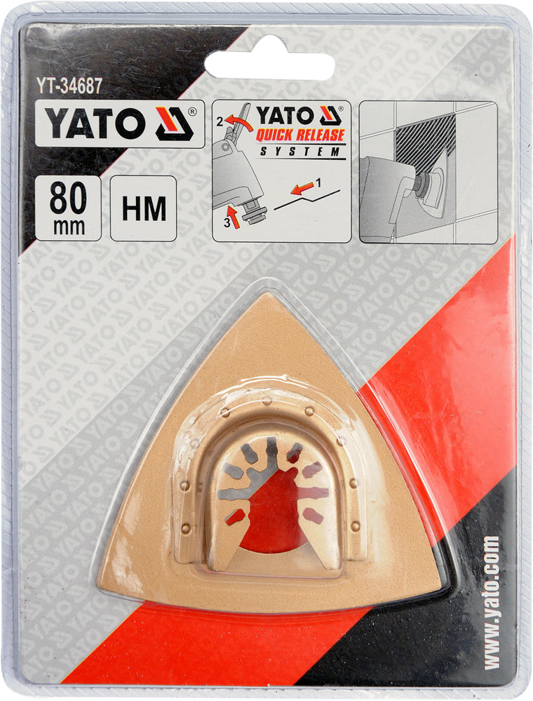 80mm Triangular Raspberry For Multi-tool