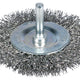 Escova de disco com haste 63mm Zn