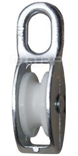 Single Fixed Rope Pulley 20mm