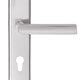 Miro 72 Poignée De Porte Avec Insert Nickel Gauche